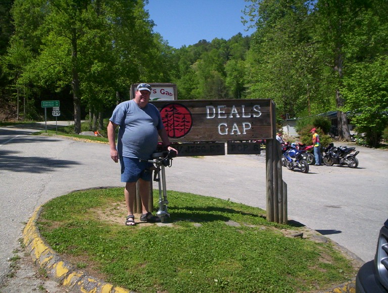 ben bagley at deals gap posing ...